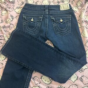 true religion low rise bootcut jeans